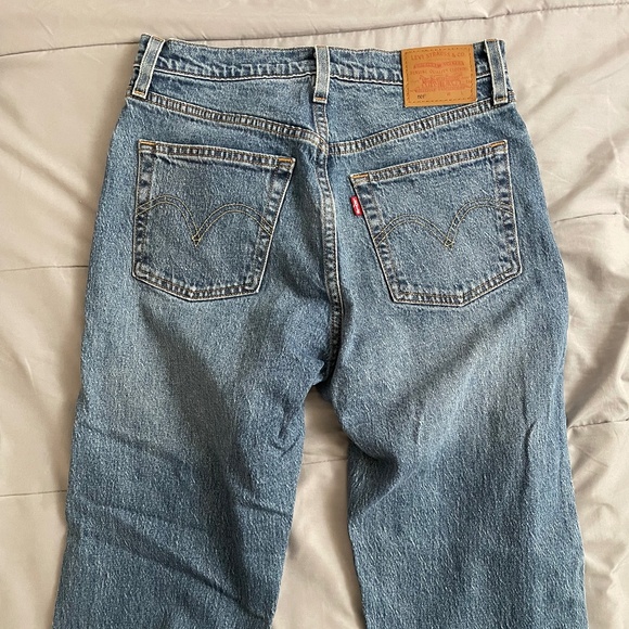Levi’s 501 Straight Jeans Medium Wash 27Wx28L - Picture 4 of 7